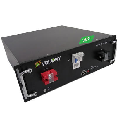 With short-circuit protection 24v 100ah lithium battery solar storage
