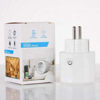 Factory Price EU Smart Plug Wifi Socket Mini Smart Socket Support Mobile Phone Operation Tuya Google home Smart Plug