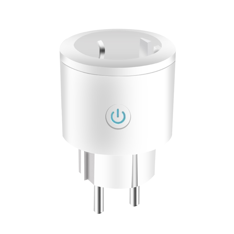 Smart EU Tuya Wireless Plug 10A/16A Europe Energy Meter EU Mini Plug Smart Power Socket Work with Google Alexa Voice Control