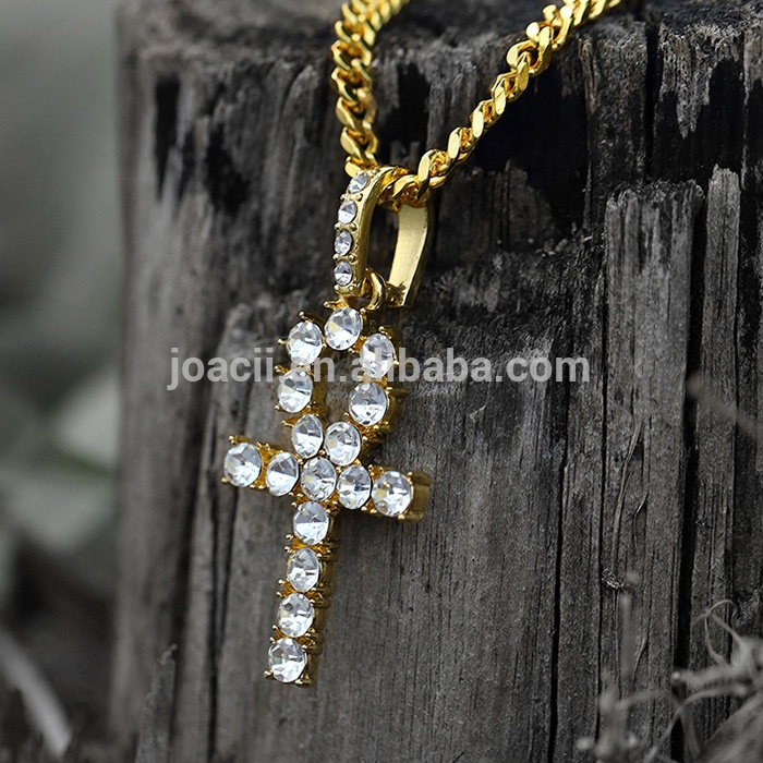 Mens Jewelry Hip Hop Iced Out Pendant Chain Necklace
