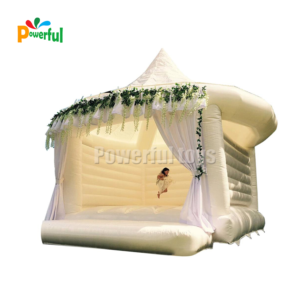Inflatable bouncy castle for wedding inflatable wedding castle house for sales