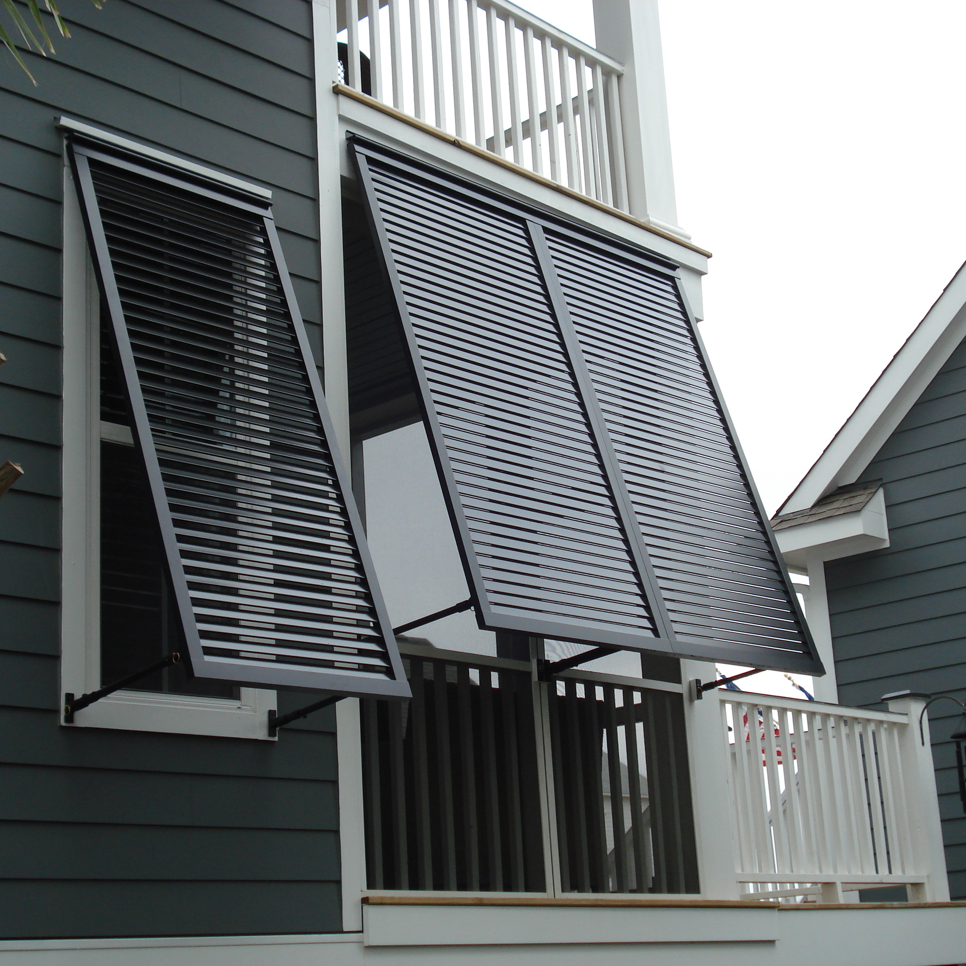 Aluminium shutters blinds and awnings for coastal area
