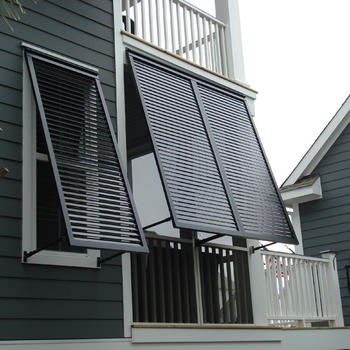 Aluminium shutters blinds and awnings for coastal area