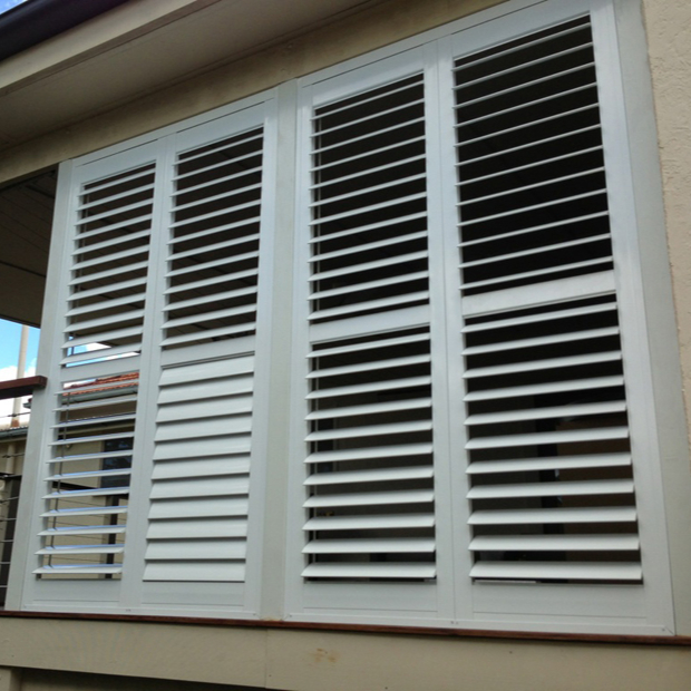 Aluminium movable louver vertical window shutter