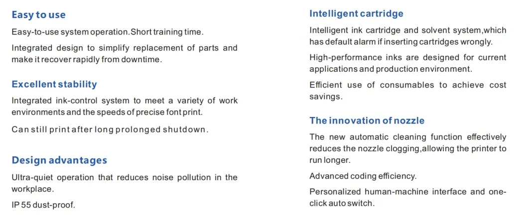 New inkjet printer for batch coding factory for drugs industry printing-3