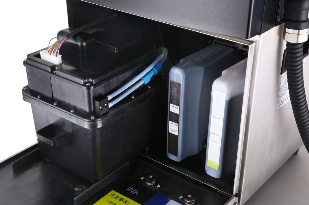 Lead Tech Lt710 Cij Inkjet Printer for Black to Red Coding