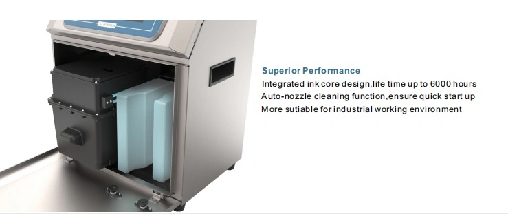 Lead Tech Lt800 Printing Machine Carton Continuous Industrial Inkjet Printer