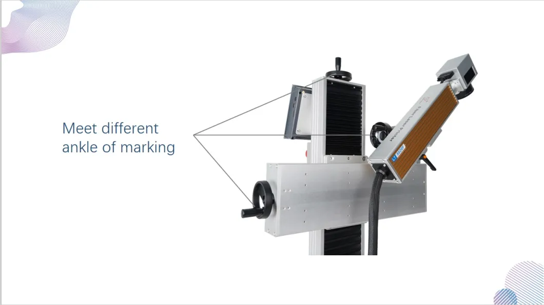 Latest yag laser marking machine high-performance for building materials printing-5