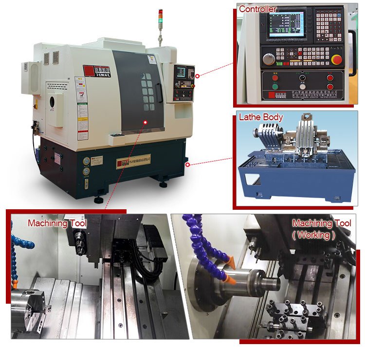 ماكينة مخرطة CNC ذات 5 محاور CZG46Y3