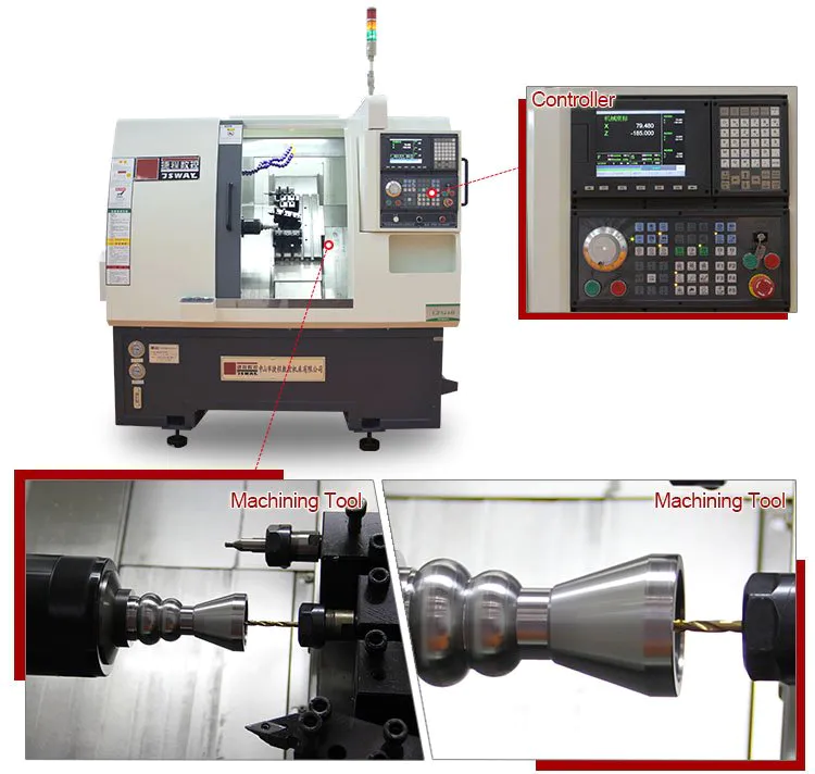 JSWAY cost benefit small cnc mill for sale for plant