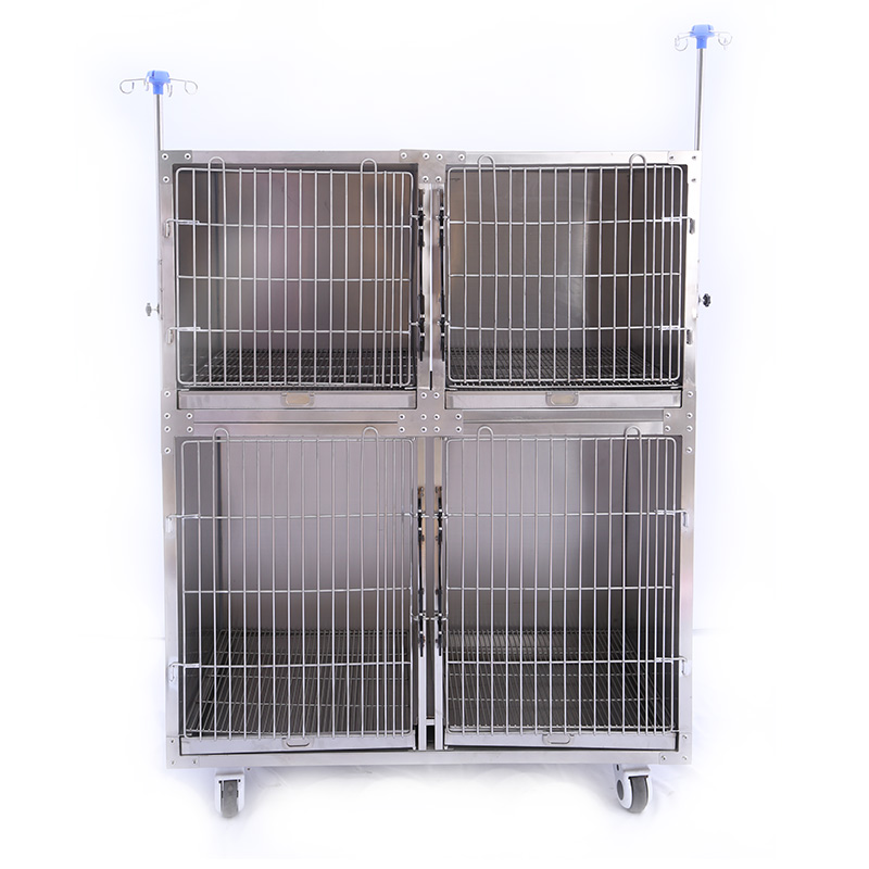 Good Price Hospital Stainless Steel Dog Cages Small pet Cages