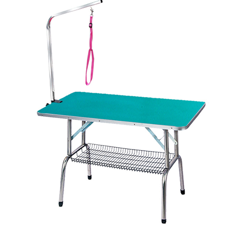 Muticolorful Collapsible and Convenient Square Table for Dog Grooming