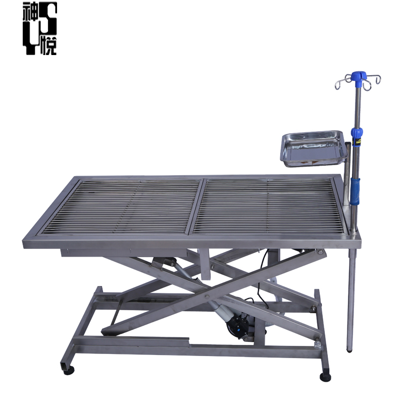 Electric Lifting Foldable Dog Operating Table Vet Surgical Table