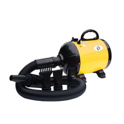 Yellow pet water bottle blower automatic pet dog dryer