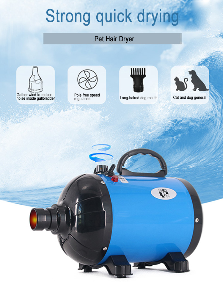 High quality 2800W high speed cat pet dog hair dryer 110V/220V dryer machine