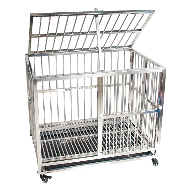 Best Sellers Travel Stainless Steel Custom Dog Cage For Sale Cheap