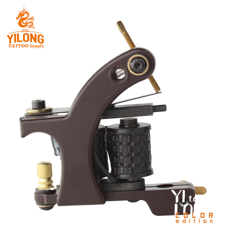 Yilong Tattoo AlloyTattoo CoilCut Mould Machine 10 Wrap steel Iron Core Machine