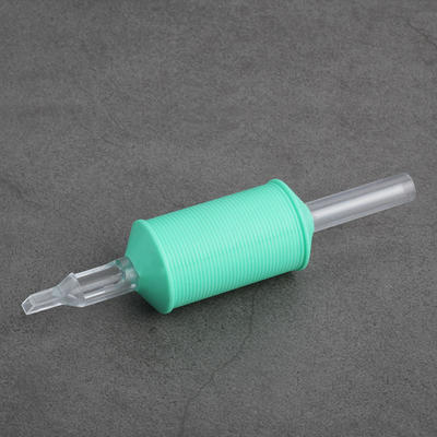 Yilong Green 25mm silicone Tube Disposable Tattoo Grip