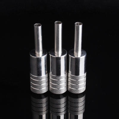 YILONG 1PCS Stainless Steel Tattoo Grip 22mm 25mm Professional Tattoo Machine Grips Tubes Tips Tool