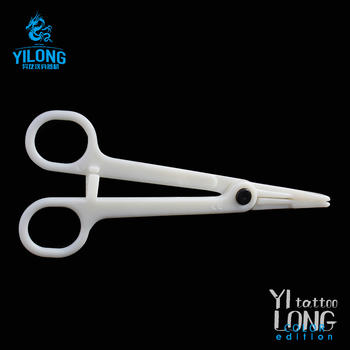 YilongDisposable Pennington Forceps Slottled sterilized by EO Gas Piercing Tools