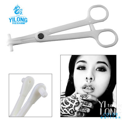 YilongDisposable Septum Forceps For Nosesterilized by EO Gas Piercing Tools