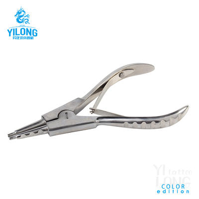 Yilong Stainless steel tongsClamp Body Piercing Tools Plier Tattoo Accessories