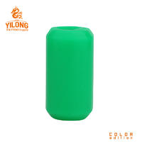 Yilong Sillicon Gel Grip Cover Tattoo Grip Cover Tattoo Supply GreenAlloy/steel Grip 22MM