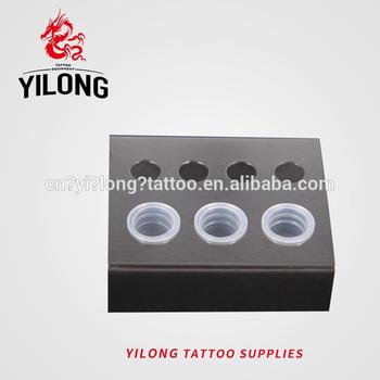 Yilong Tattoo Stainless steel ink cap holder