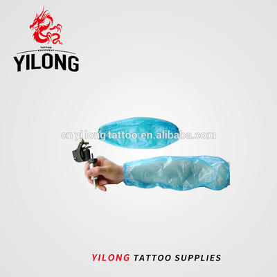 Disinfected sleeves Long-Disposable blue sleeves for tattooing