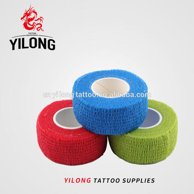 Yilong Tattoo High Quality 2.5cm Cohesive Bandages