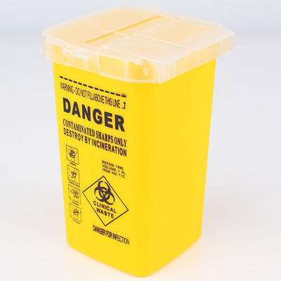 high quality yellow sharp container 1L