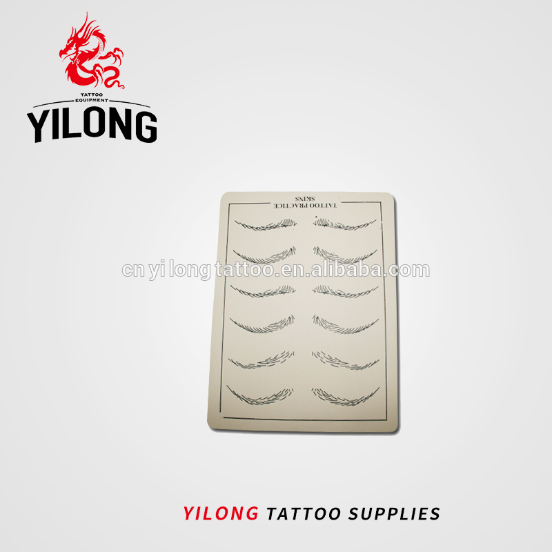 Yilong Professional Tattoo Practice skin Hot Cosmetic Microblading Practice Skin For Permanent Makeup Eyebrow/Lip FOB Reference
