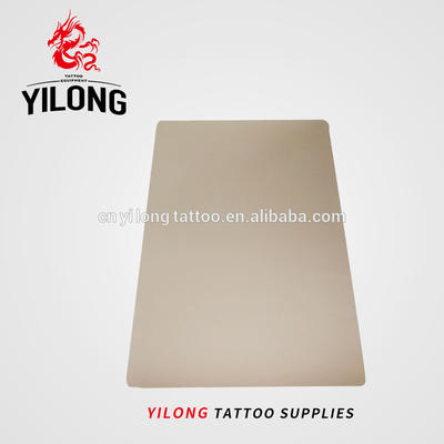 Yilong Professional Tattoo Rubber Practice Skin For Beginner , Hot Cosmetic Microblading Tattoo Big Size Practice skin-100g