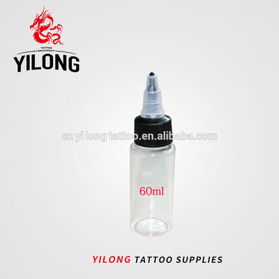 Yilong Plastic 60ML Empty Tattoo Ink Bottle