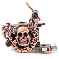 Embossment Skull Tattoo Machine