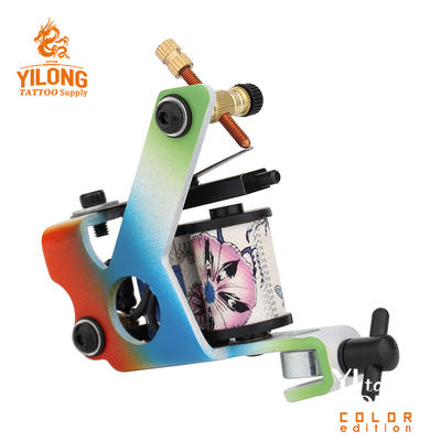 Yilong ColorfulProfessional Tattoo Coil Machines Latest Design Coils Tattoo Making Machines