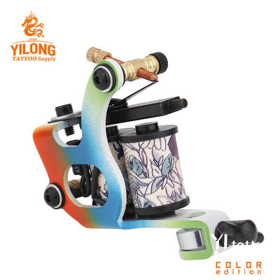 Yilong ColorfulProfessional Tattoo Coil Machines Latest Design Coils Tattoo Making Machines