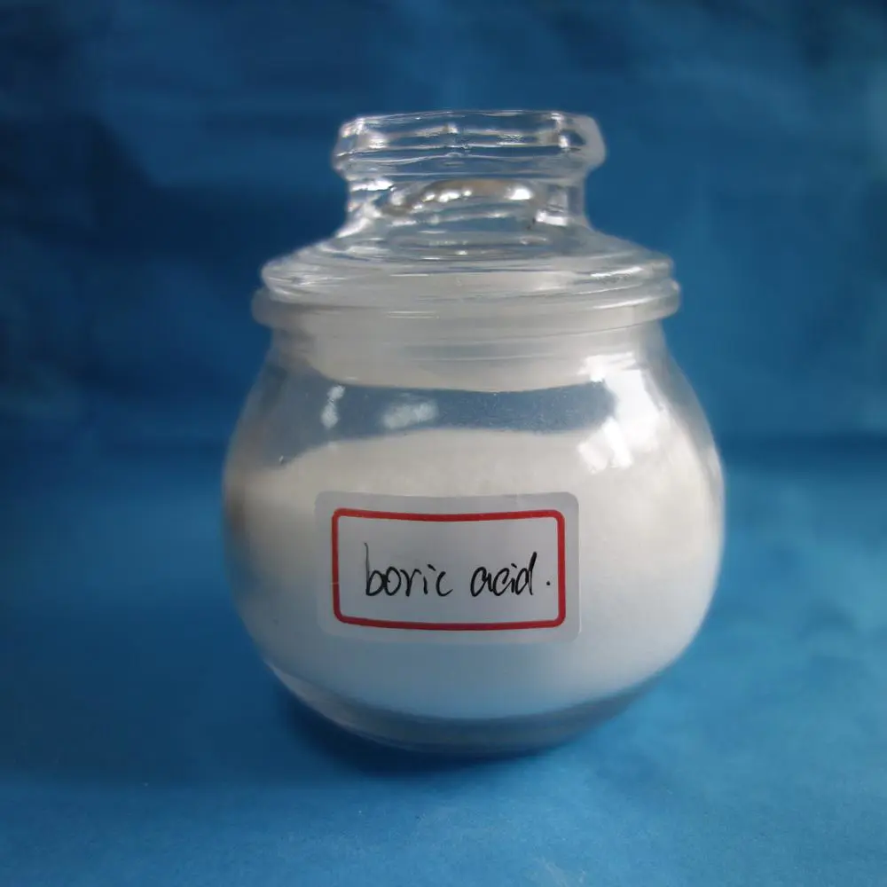 Glass making material white borofax boric acidpowder H3BO3