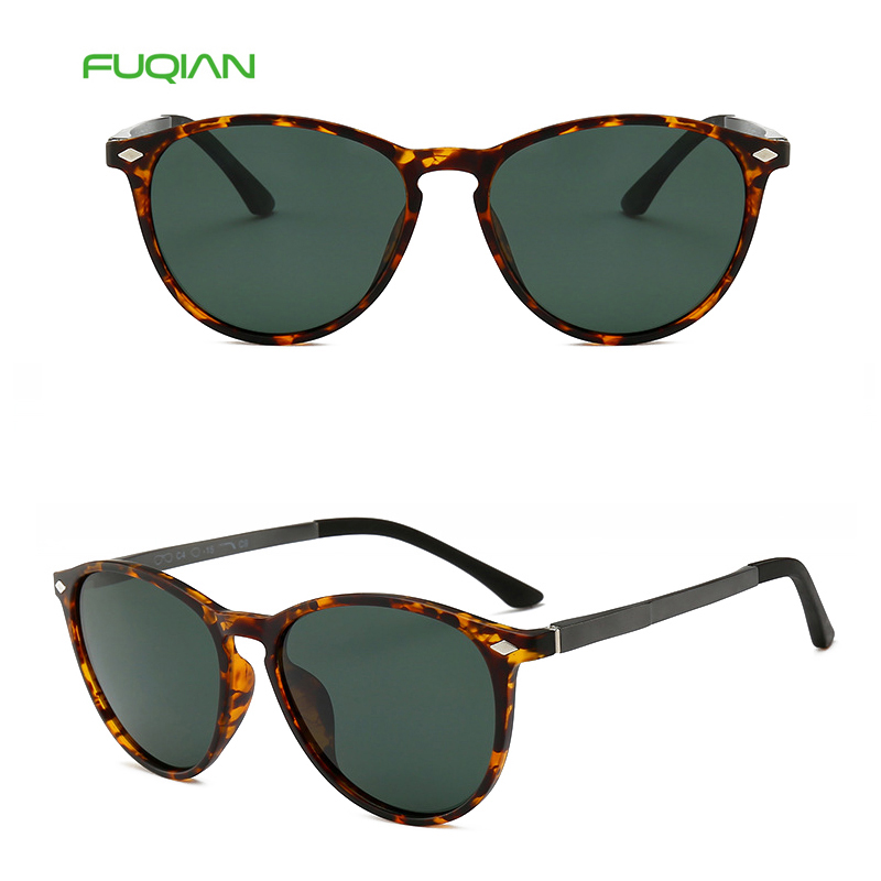 Newest Leopard Aluminum Magnesium TR90 Frame Polarized Sunglasses For Men Women