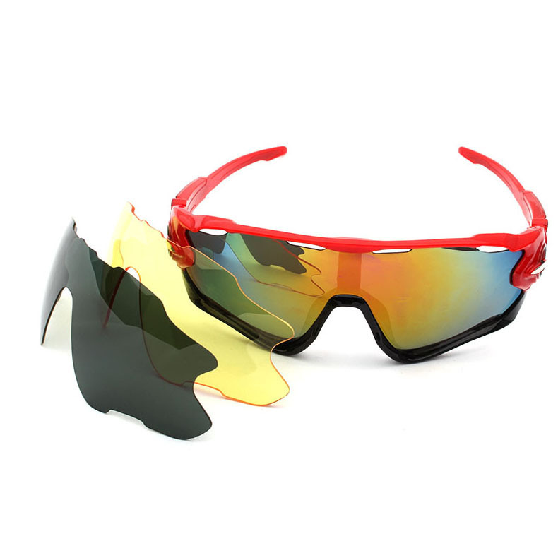 Fashion Adjustable PC Frame PC Changeable Lens Men Women Sports Sunglasses