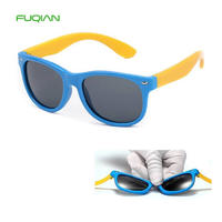 Children Sunglasses Polarized Sunglasses TR90 Silicone Safety Glasses Baby Eyewear UV400