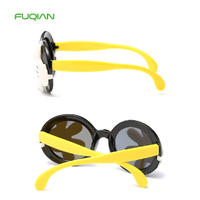Wholesale Cute Cartoon Flip Silica Gel Polarized Children Sunglasses