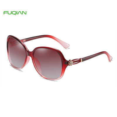 Luxury Oversized Rose Carving Hollow Out Women Polarized SunglassesLuxury Oversized Rose Carving Hollow Out Women Polarized Sunglasses