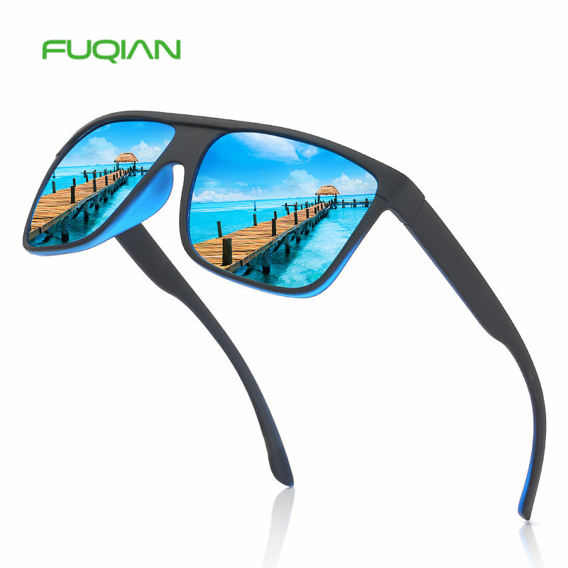 New Arrivals Designer Authentic Printed Frame Mirror Square Cycling Polarized Sunglasses MenNew Arrivals Designer Authentic Printed Frame Mirror Square Cycling Polarized Sunglasses Men