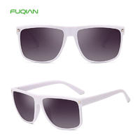 Fashion Square Frame 100% UV Protection Men TAC Custom Logo Sunglasses