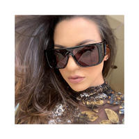 Cool Dazzle OEM Oversized PC Big Frame Female Male Designer Sunglasses
