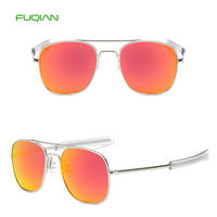 Trendy Square Small Frame UV400 Polarized Women Men Unisex Sunglasses         