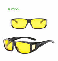 Dust-proof driving Night Vision Glasses driver Polarized Windproof Sunglasses Mirror yellow Goggles