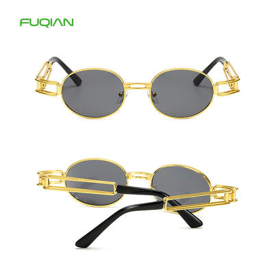 Fashion Plastic Round Frame Brand Designer Women Men Retro Sunglasses       