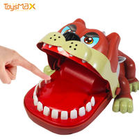 2020 Funny Lucky Dog Bite Finger Game Toy Big Mouth Biting Tricky Toys Table Game